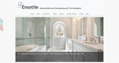 Desktop Screenshot of ensotile.com